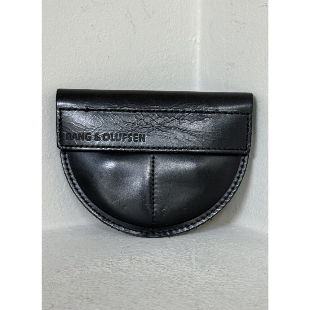 Bang and Olufsen B&O Beoplay A8 Black Leather Earphones Case Pouch